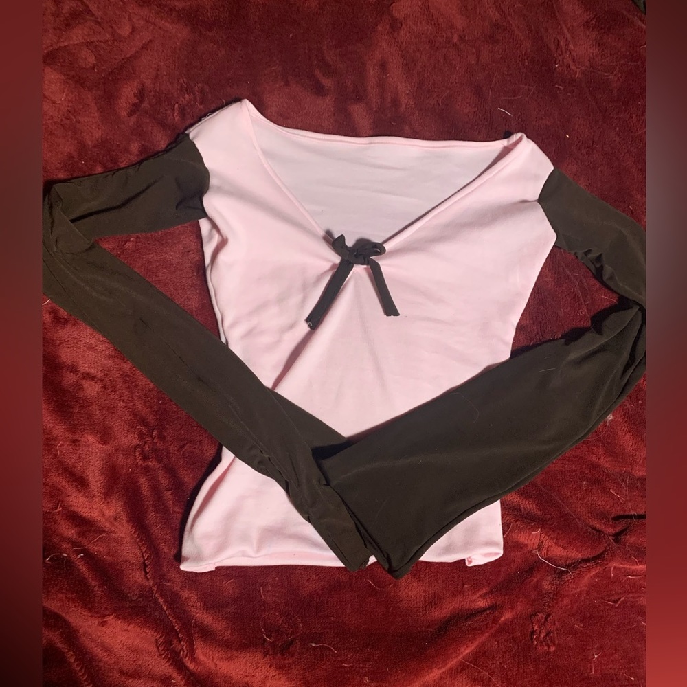 Brown and pink top - Picture 2 of 3